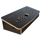 Black 2 Player Premium Control Panel Arcade Cabinet Flat Pack Kit