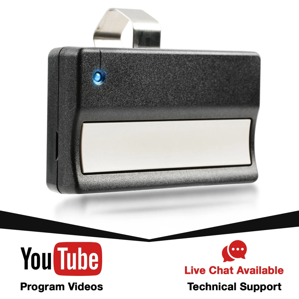 2 for LiftMaster 971LM Button Car Garage Door Opener Remote Control 390MHz - Image 3 of 4