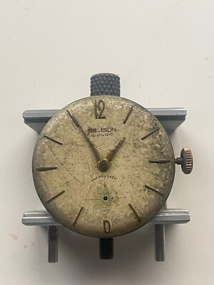 Vintage Belison Sub Second Manual Winding Watch Movement for Parts