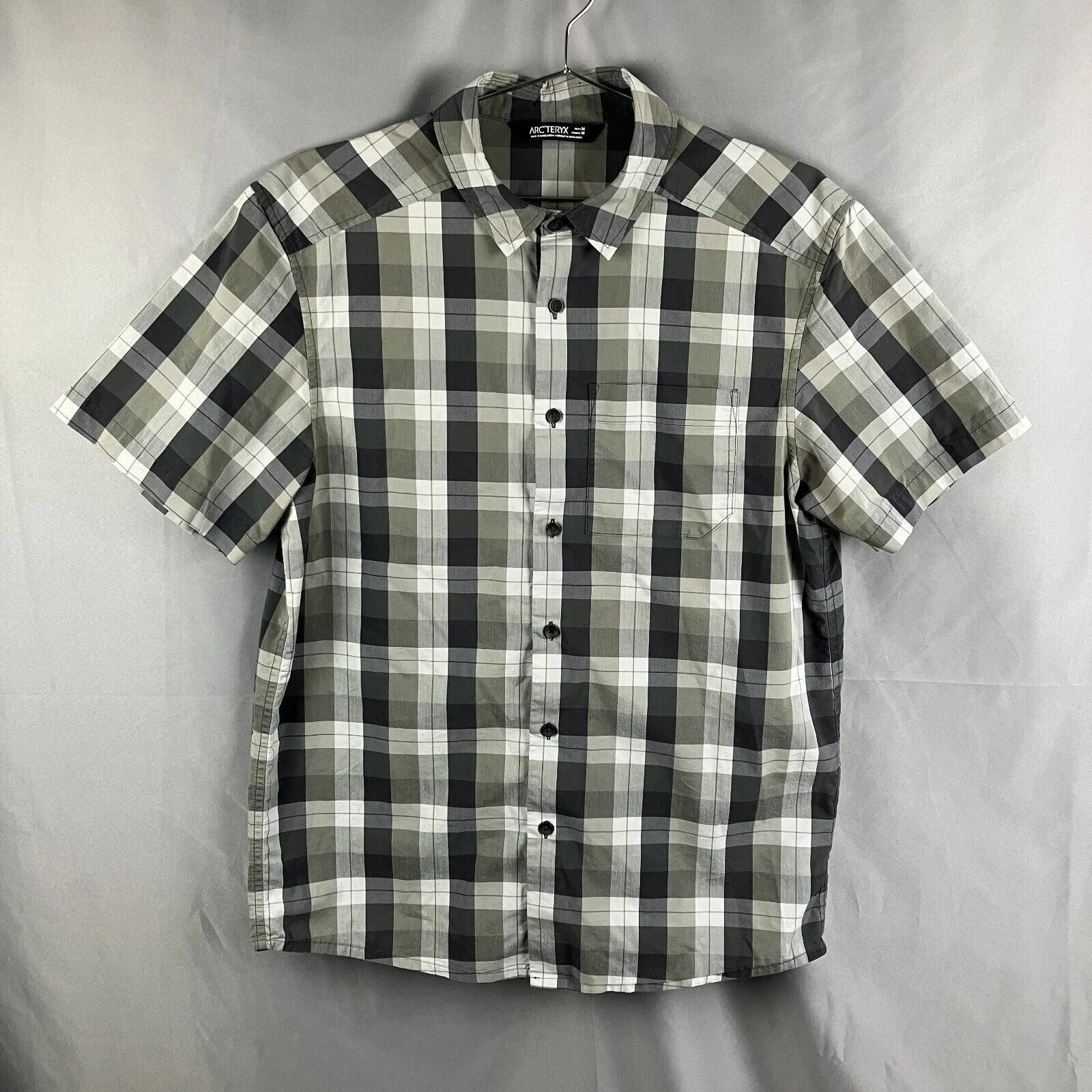 arcteryx check plaid classic outdoors gorpcore normcore shirt