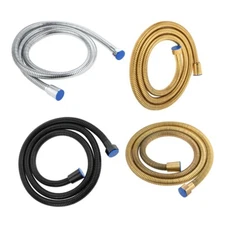 1pc Shower Hose 4 Colour Stainless Steel 59in Bathroom Showers Bathtubs & Parts