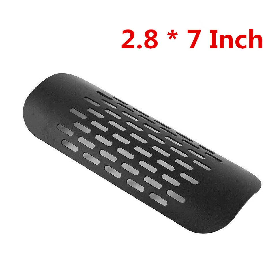 Silenciador de escape negro universal para motocicleta Foto 4 de 4