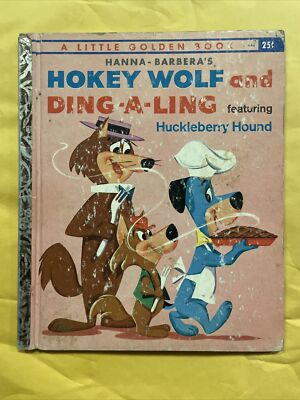 Hanna-Barbera s Hokey Wolf And Ding-a-ling feat. Huckleberry Hound Book 1961
