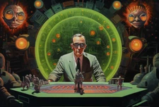 "The Jade Lottery " by Dr. Shrinker, artist giclee poster prints