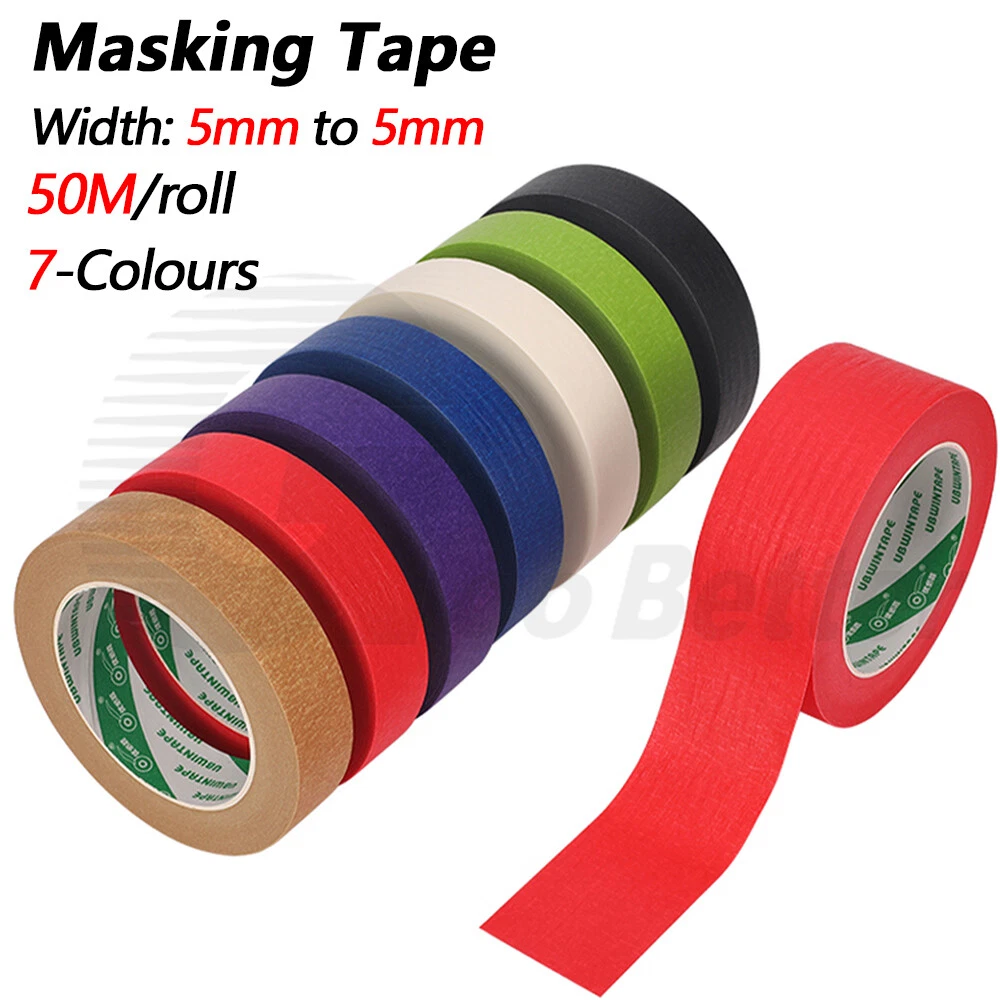 General Masking Tape Easy Tear 5-50mm x50M Craft Painter