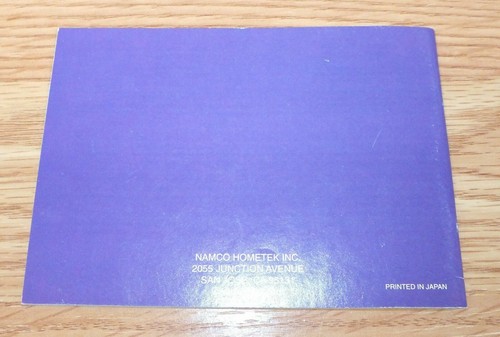 Namco Museum (Nintendo Game Boy Advance) **MANUAL ONLY** - Picture 3 of 3