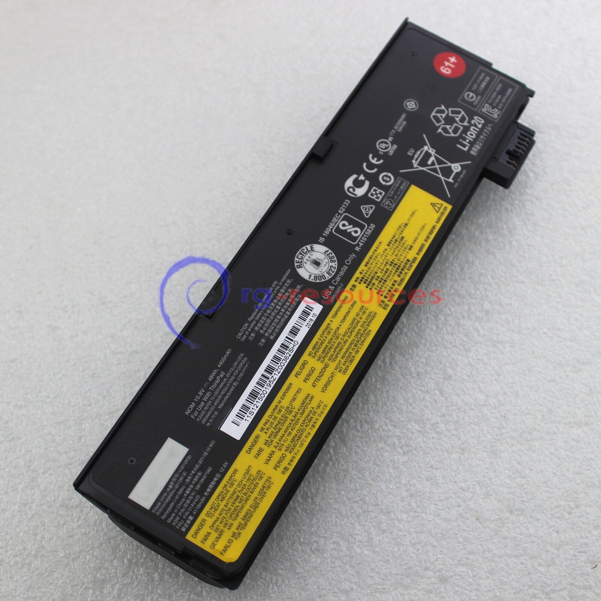 61+ 48Wh NEW Battery for Lenovo ThinkPad T470 T480 T570 T580