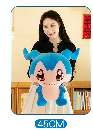 Peluche pupazzo gigante Digimon mostro digitale Chibimon peluche cuscino - Foto 8 di 10