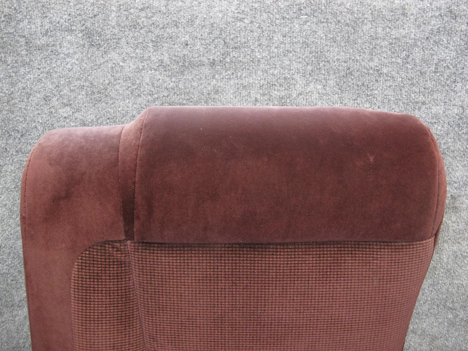 86-88 TOYOTA SUPRA MK3 ЗАДНЕЕ ЛЕВОЕ И ПРАВОЕ ТКАНЕВОЕ СИДЕНЬЕ ВЕРХНЯЯ ПОДУШКА КОМПЛЕКТ ТЕМНО-БОРДОВЫЙ OEM - Изображение 3 из 4