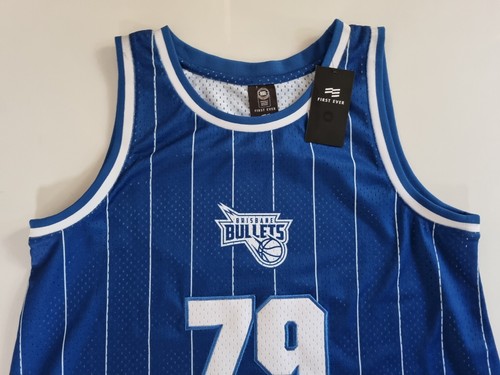 Brisbane Bullets NBL Basketball brand new Tunic Tank jersey BNWT Large - Bild 7 von 7