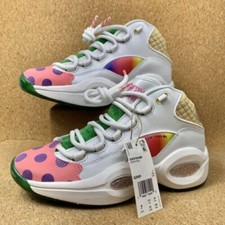 NWT Hasbro x Reebok Question Mid Candy Land Shoes GZ0081 Iverson