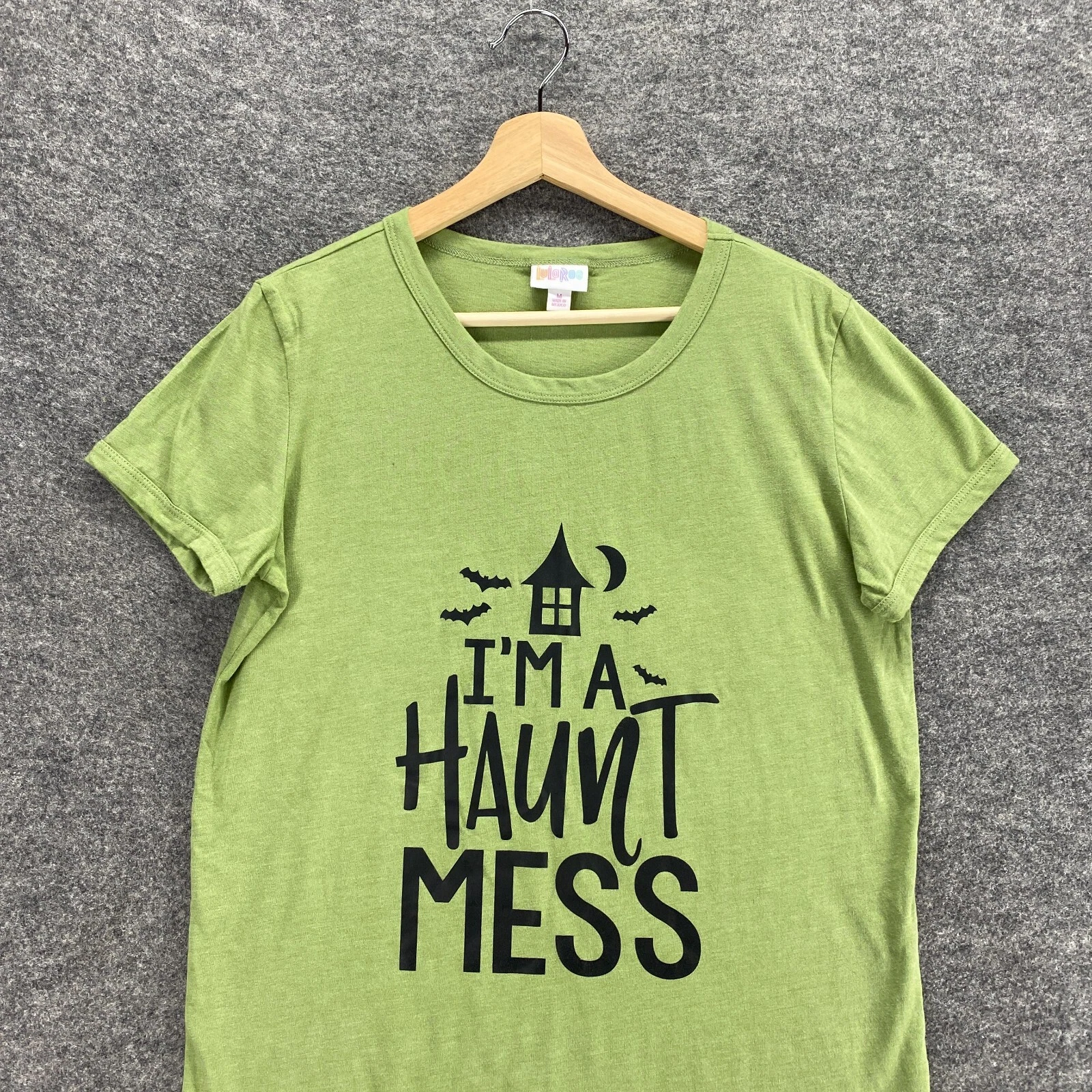  short sleeve logo i am haunt mess shirt