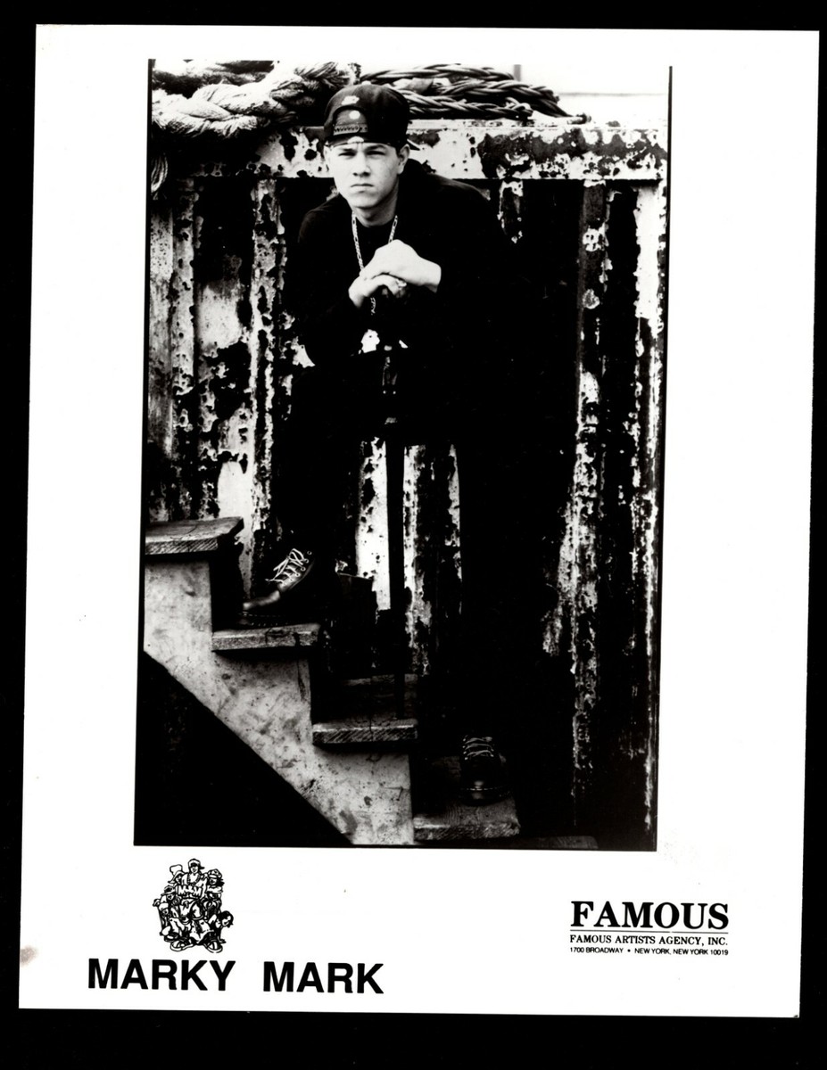 VINTAGE ORIGINAL Marky Mark Wahlberg Limited Edition PROMO Photo