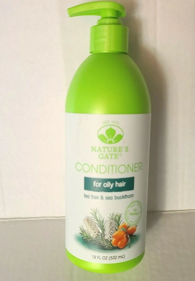 Nature's Gate кондиционер для жирных волос чайное дерево и облепиха 18 унций редкая новый - Изображение 3 из 4