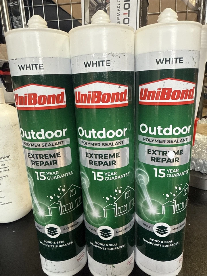 3 x Unibond Outdoor Extreme Repair - traslucido 2x 294g scadenza: 04/25