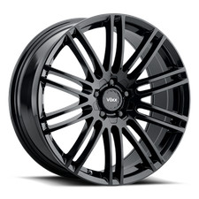 20 Voxx Porto Gloss Black 20x8.5 Wheel 5x115 5x120 20mm Rim