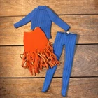 Vintage Barbie Turtle & Tights Outfit #3426 Incomplete NO DOLL *READ*