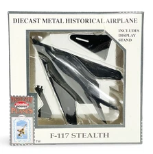 Model Power Postage Stamp Planes F-117 STEALTH FIGHTER- Sealed 1/100 Die Cast