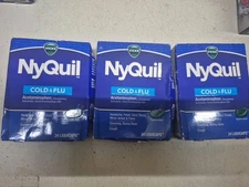 NyQuil Cold Flu Liquicaps 24ct (3 Pack)