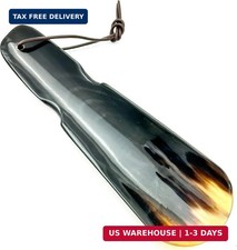 Carving Craft Shoe Horn Real Horn Shoe Horn - Handmade Horn shoe Horn - ox sh...