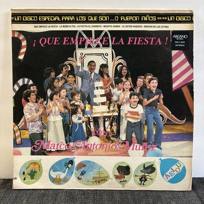 MARCO ANTONIO MUNIZ - QUE EMPIECE LA FIESTA LP | ARCANO RECORDS 1980 Latin EX