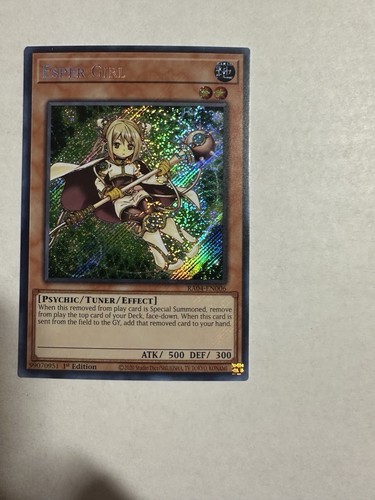 Esper Girl (Secret Rare) RA04-EN006 Quarter Century Stampede 1st Edition - Picture 4 of 7