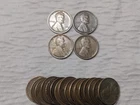 Lot Of 20 Avg Circ Wheat Cents W VF 1909 VDB Wheat Cent- Slightly Better Dates