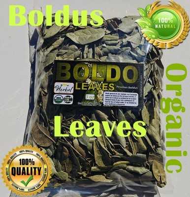 Boldo, Hojas de Boldo,  Te de Boldo, Peumus boldus, Boldo Tea 3oz Premium !!!