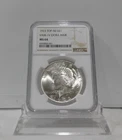 TOP 50!  1923-P  PEACE "VAM-1V, Extra Hair" Silver Dollar, NGC MS-64!