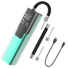 MY01 Electric Ball Pump: Sports Ball Inflator with Inflation & Deflation Accu...