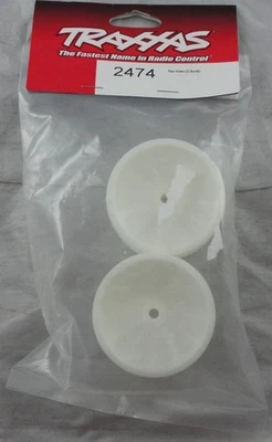 Traxxas Bandit 2WD Buggy 2.2 Rear White Dish Wheels (2pcs) TRA2474 - Image 1 of 2