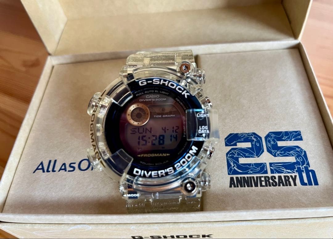 Excellent G-SHOCK Frogman GF-8251K-7JR Dolphin & Whale image 6