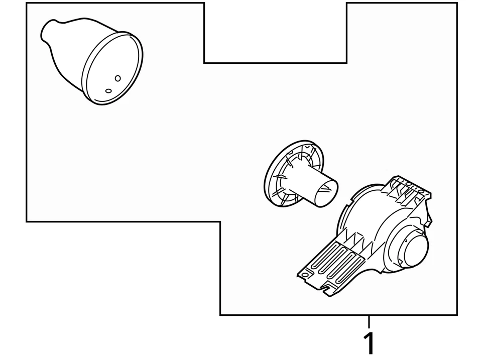 2011-2016 Ford E-350 Super Duty limpador de ar entrada-duto tubo mangueira ARLWW - Imagem 3 de 3