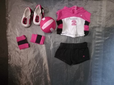 American Girl Volleyball outfit, used, retired