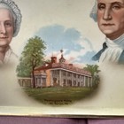Vintage German Porcelain Tray George & Martha, Washington Home Mount Vernon — photo 9