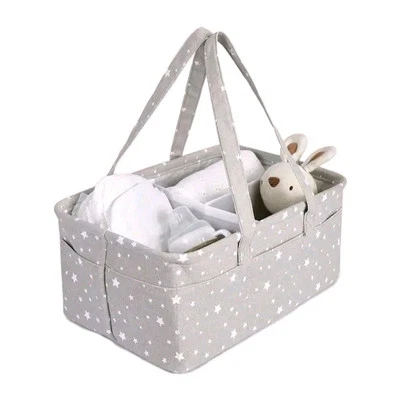 LITTLE FINDS Baby Windel Caddy, Kinderzimmer Organizer, Windel Aufbewahrungstasche