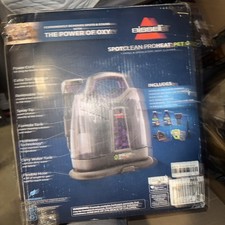 BISSELL SpotClean ProHeat Pet Purple Compact Carpet Cleaner