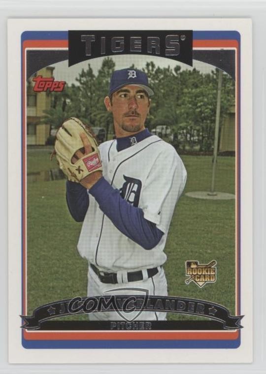 2006 Topps Justin Verlander #641 0bz0