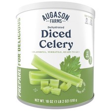 Augason Farms Dehydrated Cross Cut Celery Can, Emergency Food Supply, 18 oz