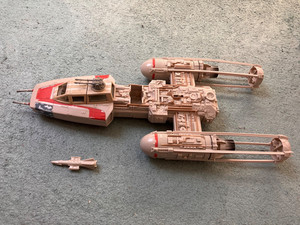 Star Wars Vintage Kenner Return of the Jedi Exclusive Y-Wing Fighter Vehicle 