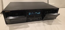 ONKYO TA-RW544 Auto Reverse Double Stereo Cassette Tape Deck-Mint WORKS