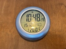 Digitale Uhr mit Temperaturanzeige LCD Saugnäpfe Wand Fenster Bad Küche