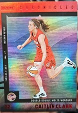 2025 Panini Caitlin Clark Chronicled - WNBA Caitlin Clark #22 Holo Red