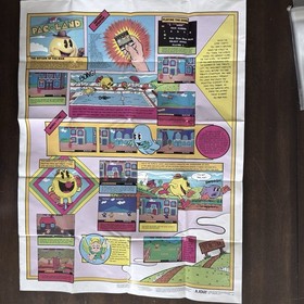 Pac-Land Atari Lynx 1991 Game + Manual Cleaned & Tested Working