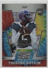 2016 Panini Prizm Collegiate Draft Picks Tie-Dye 7/49 Trevone Boykin #192 1e0