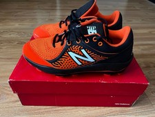 NEW BALANCE - PL3000T5 - Baseball Cleats - Orange & Black - Size 11 - NIB!