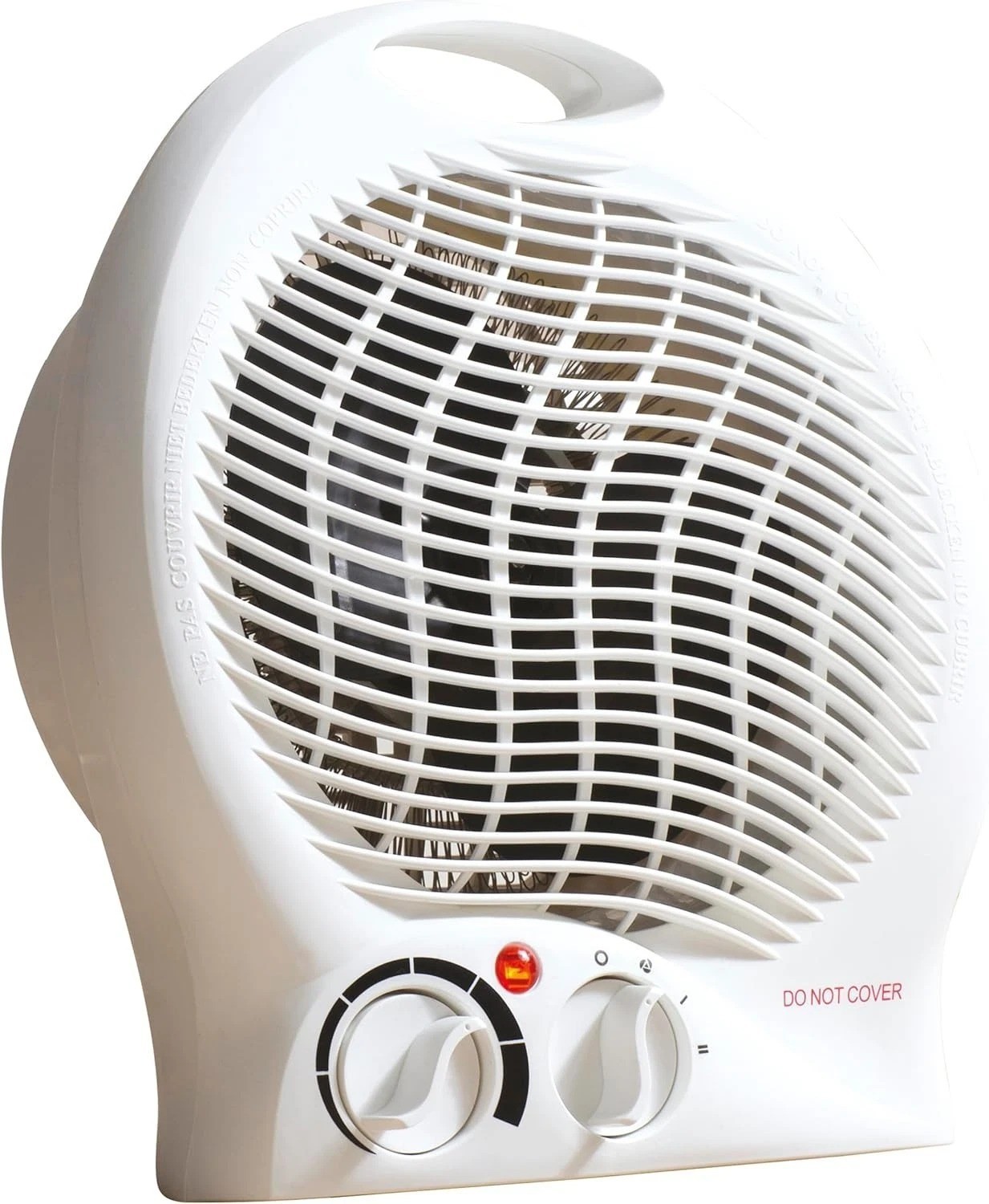 Daewoo 2000W Upright Fan Heater Hot Cold Air Portable Variable Thermostat
