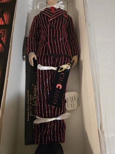 Seltene Tonner Billy Flynn Razzle Dazzle 17" Puppe & Outfit Mode Matt O'Neill - Bild 4 von 21