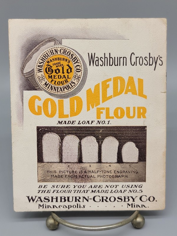 1910 Gold Medal Flour Poem Recipe - How A Well Bred Maid Makes Bread Well Made