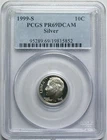 1999-S Roosevelt Dime Silver PCGS PR69 DCAM